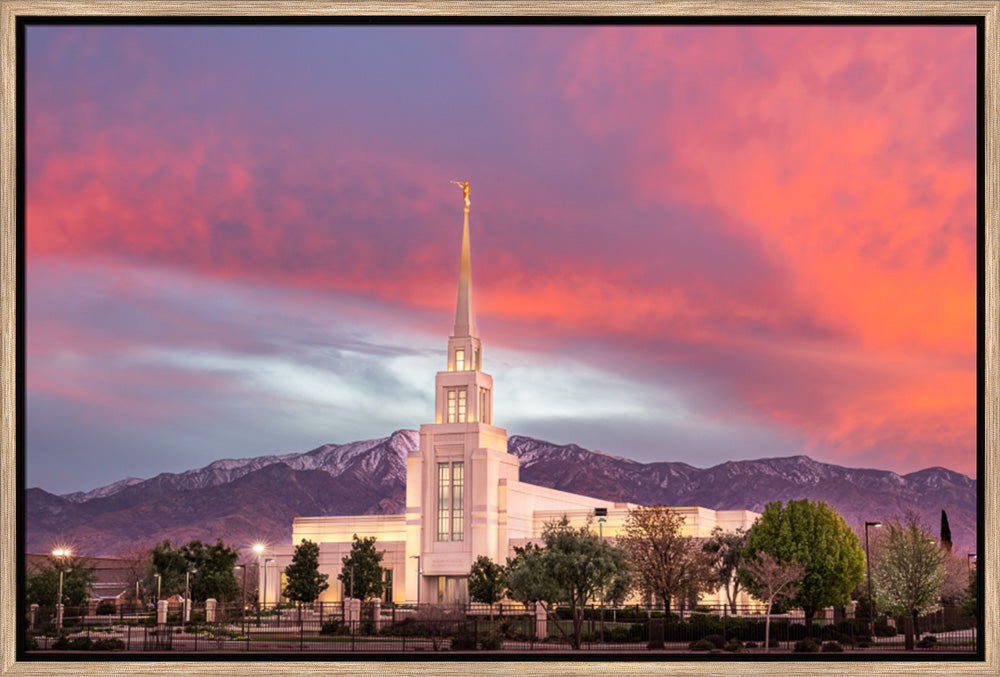 The Gila Valley Temple - Grandeur by Evan Lurker