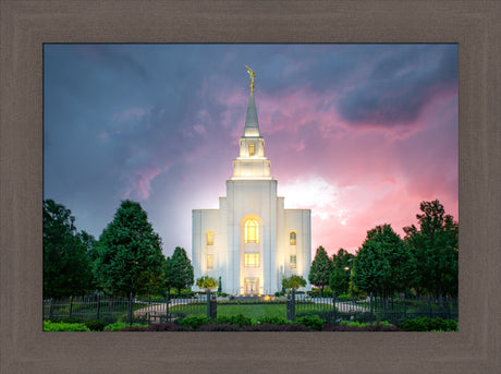 Kansas City Temple - The Storm Breaks by Evan Lurker