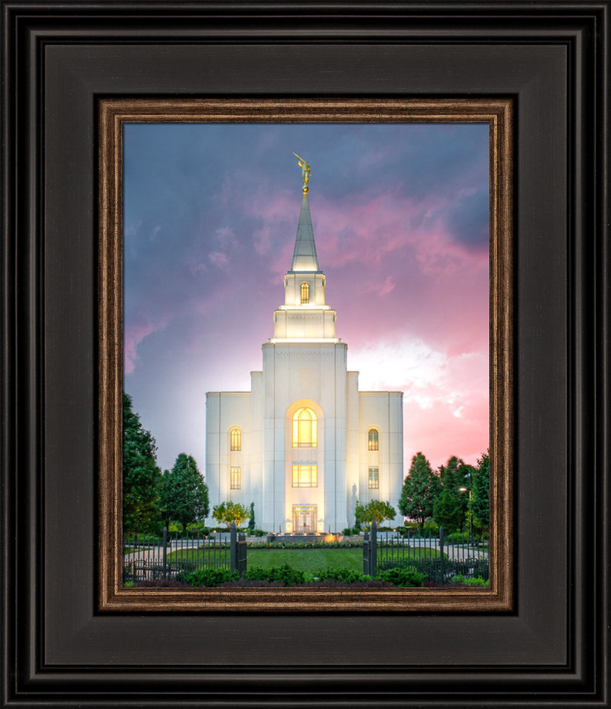 Kansas City Temple - The Storm Breaks by Evan Lurker | Altus Fine Art