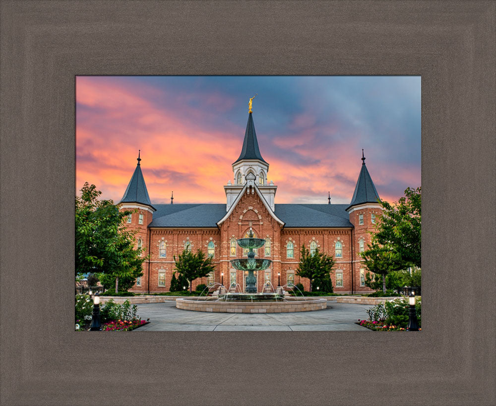 Provo City Center Temple - Fountain of Living Water by Evan Lurker