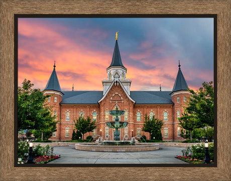 Provo City Center Temple - Fountain of Living Water by Evan Lurker