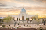 Tucson Temple - Desert Beauty by Evan Lurker