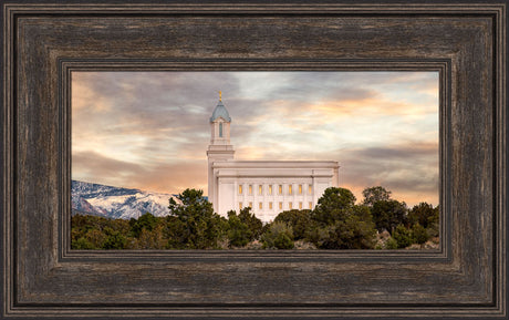 Cedar City Utah Temple - Beacon by Evan Lurker