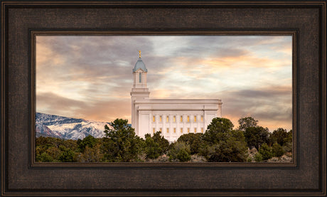 Cedar City Utah Temple - Beacon by Evan Lurker