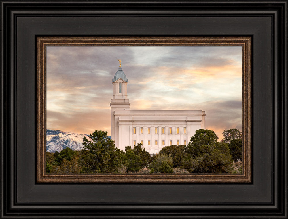 Cedar City Utah Temple - Beacon by Evan Lurker
