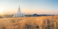 Pocatello Temple - Evening by Evan Lurker