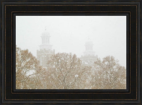 Logan Temple - In the Snow by Greg Collins