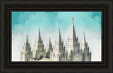 Salt Lake Temple - Morning Glory by Greg Collins