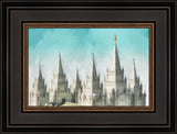 Salt Lake Temple - Morning Glory by Greg Collins