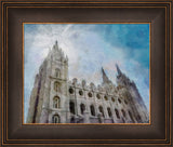 Salt Lake Temple - Brightly Beams by Greg Collins