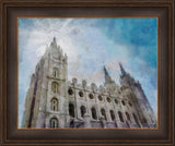 Salt Lake Temple - Brightly Beams by Greg Collins