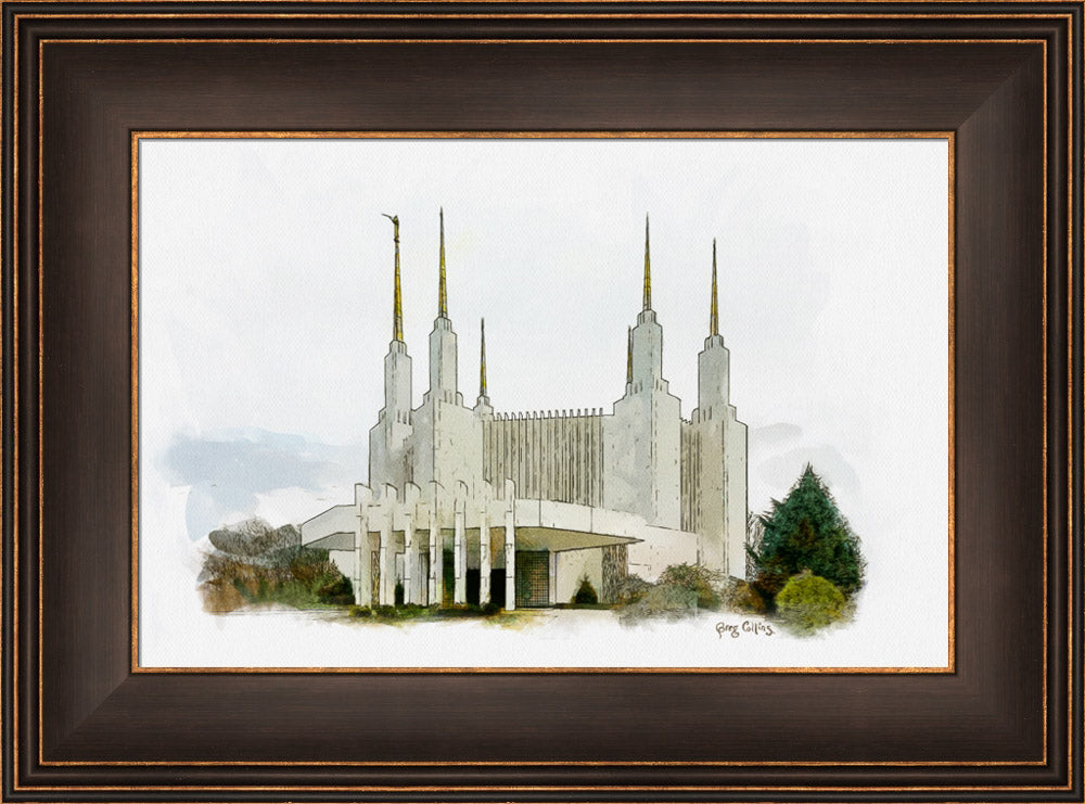 Washington DC Temple - Pierce the Heavens by Greg Collins