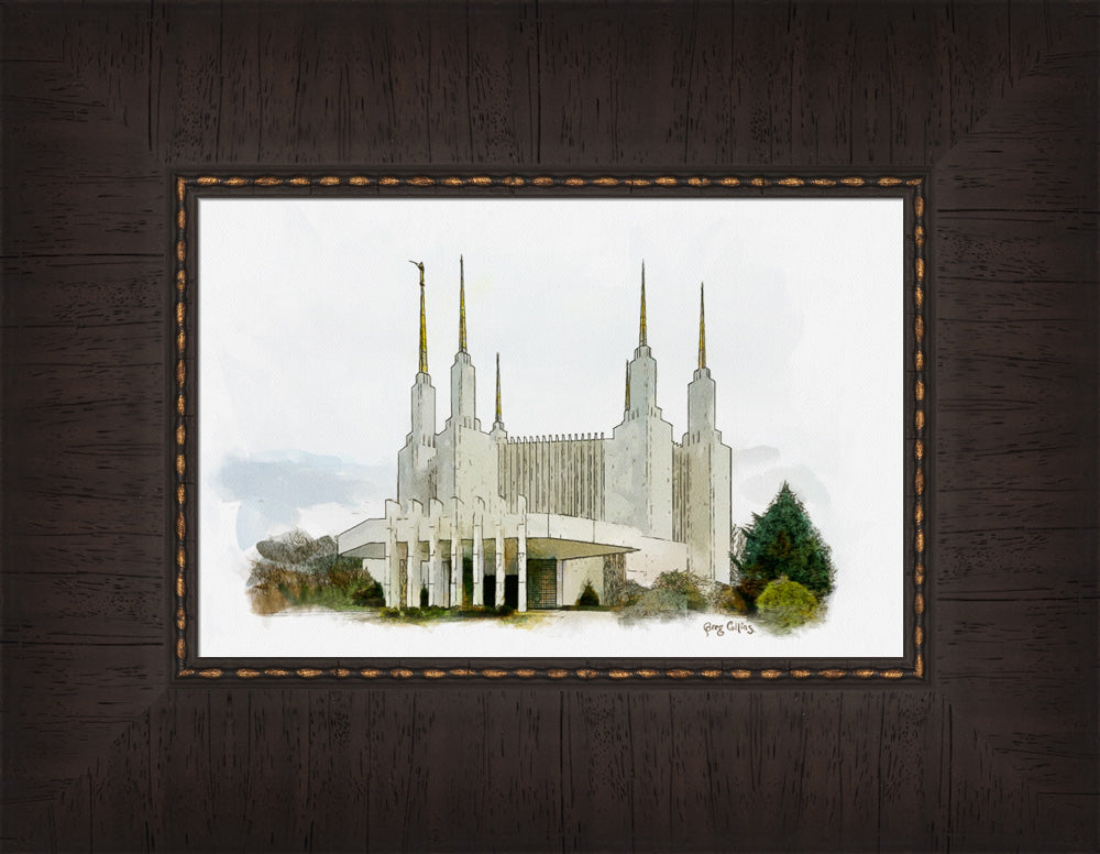 Washington DC Temple - Pierce the Heavens by Greg Collins