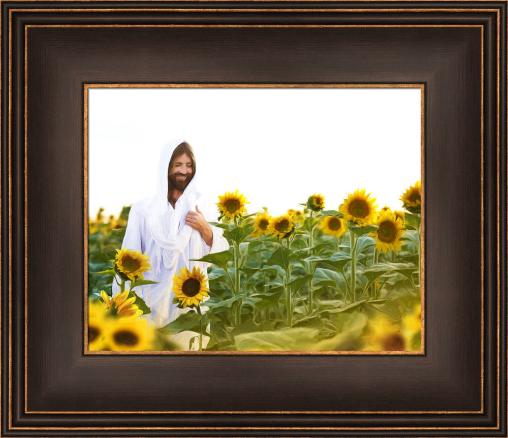 Sunflower Christ by Haley Miller