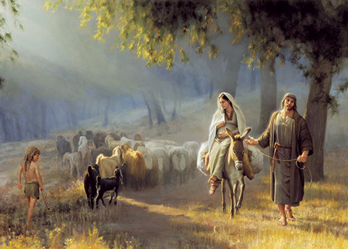 Journey To Bethlehem 5x7 print