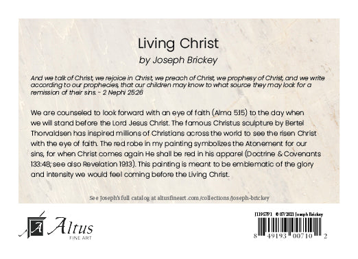 Living Christ by Joseph Brickey