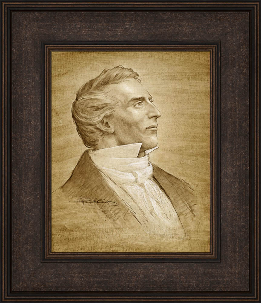 Joseph Smith portrait (sketch) by Joseph Brickey