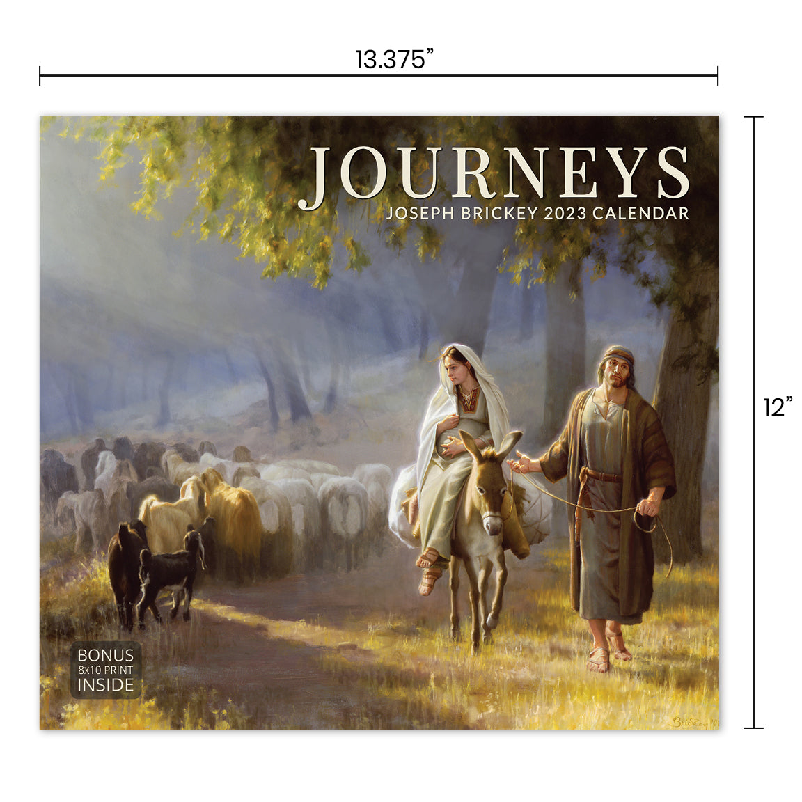 2023 Joseph Brickey Calendar - Journeys