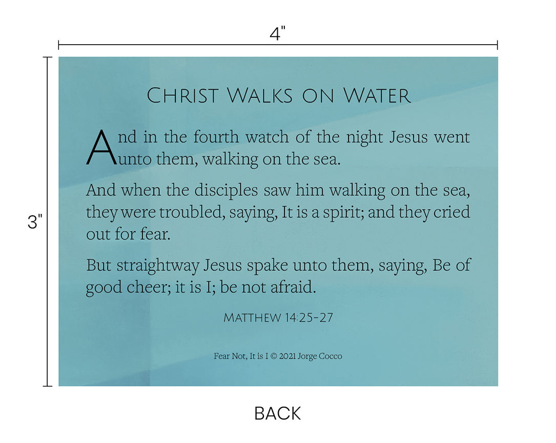 The Life and Ministry of Jesus Christ - Minicard Pack -16 images