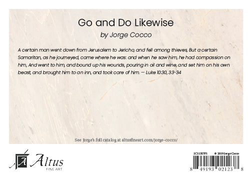 Go and Do Likewise 5x7 print