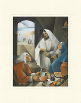 Jesus, Martha, and Mary by Jorge Cocco