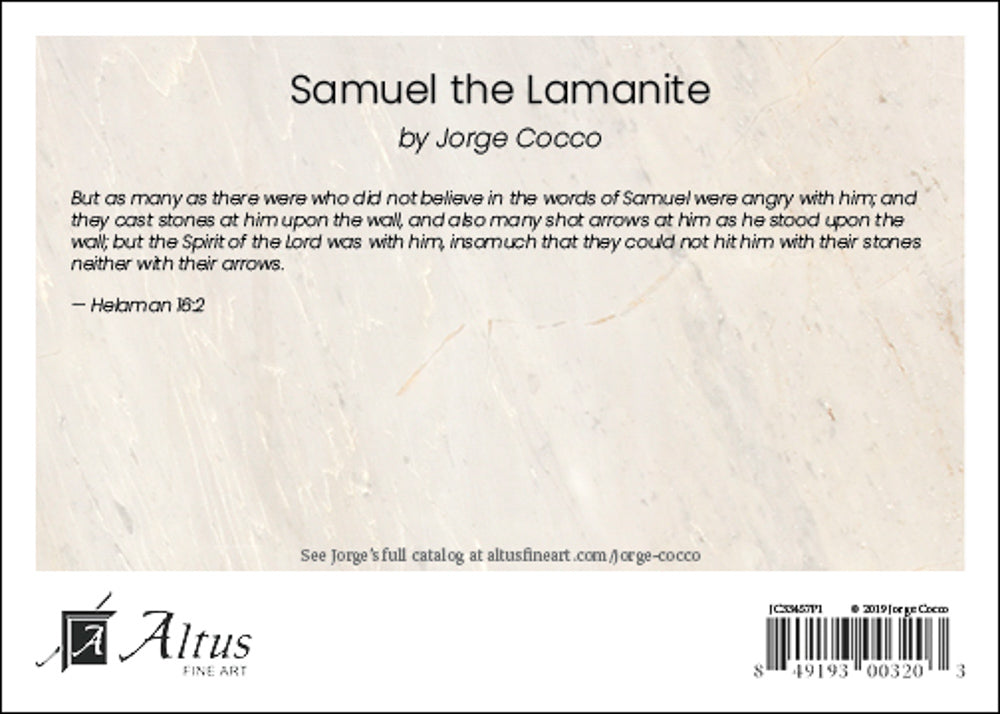 Samuel the Lamanite 5x7 print