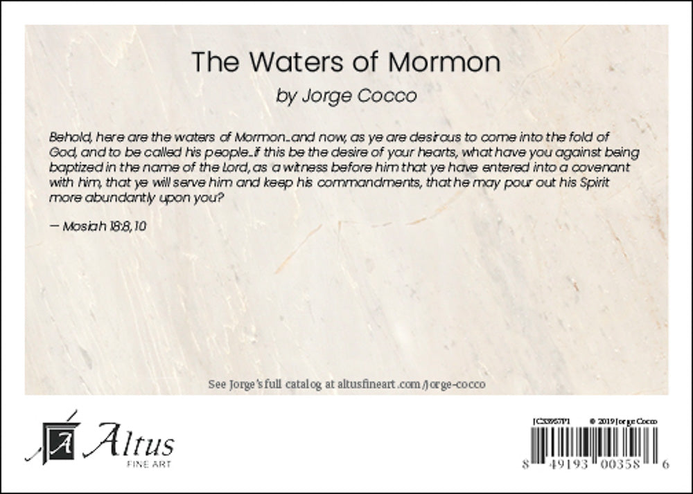The Waters of Mormon 5x7 print