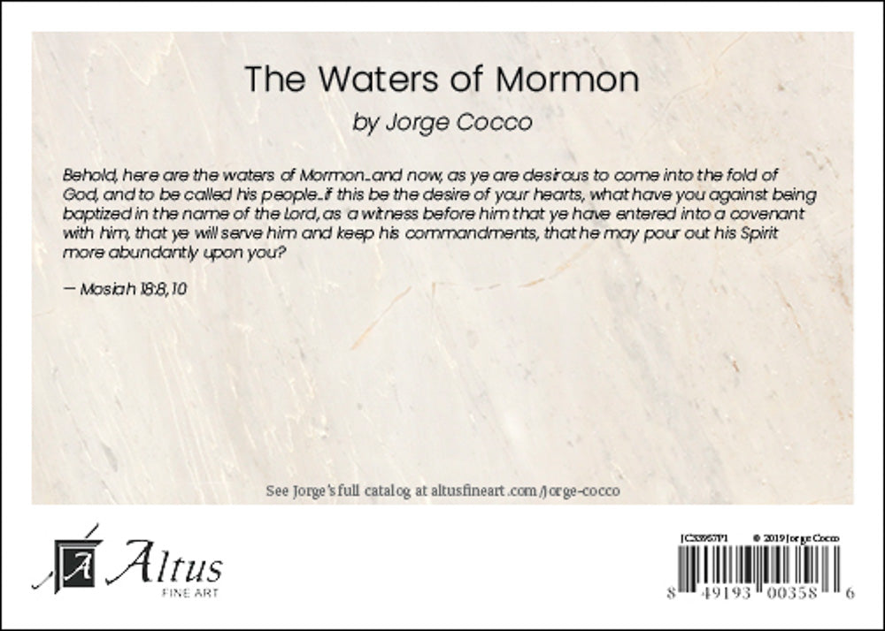 The water of Mormon