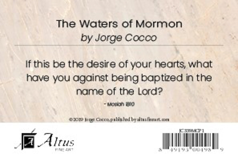 The Waters of Mormon minicard