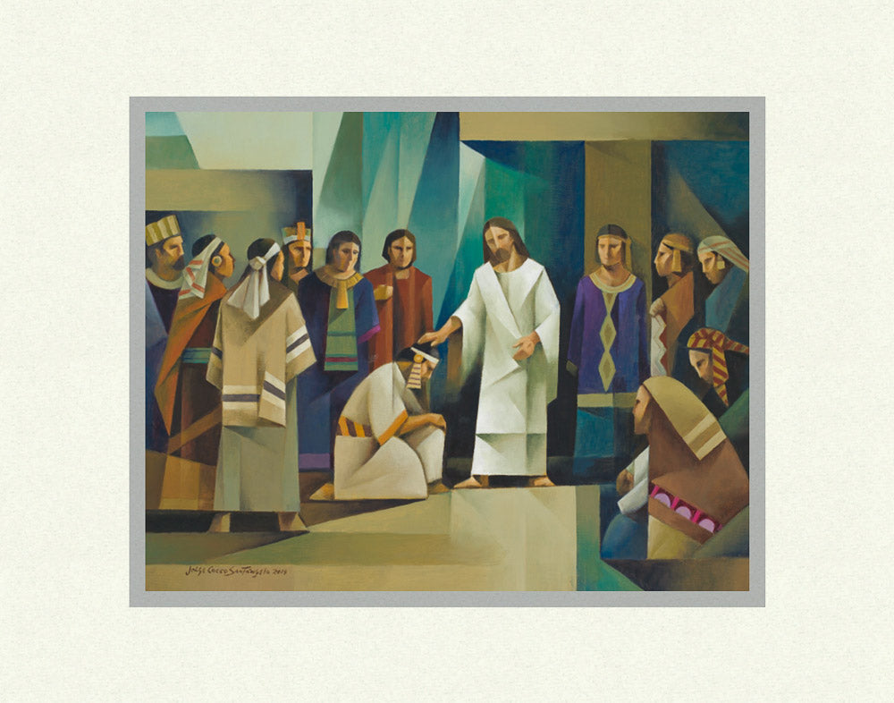 Calling of the Twelve Disciples in America by Jorge Cocco