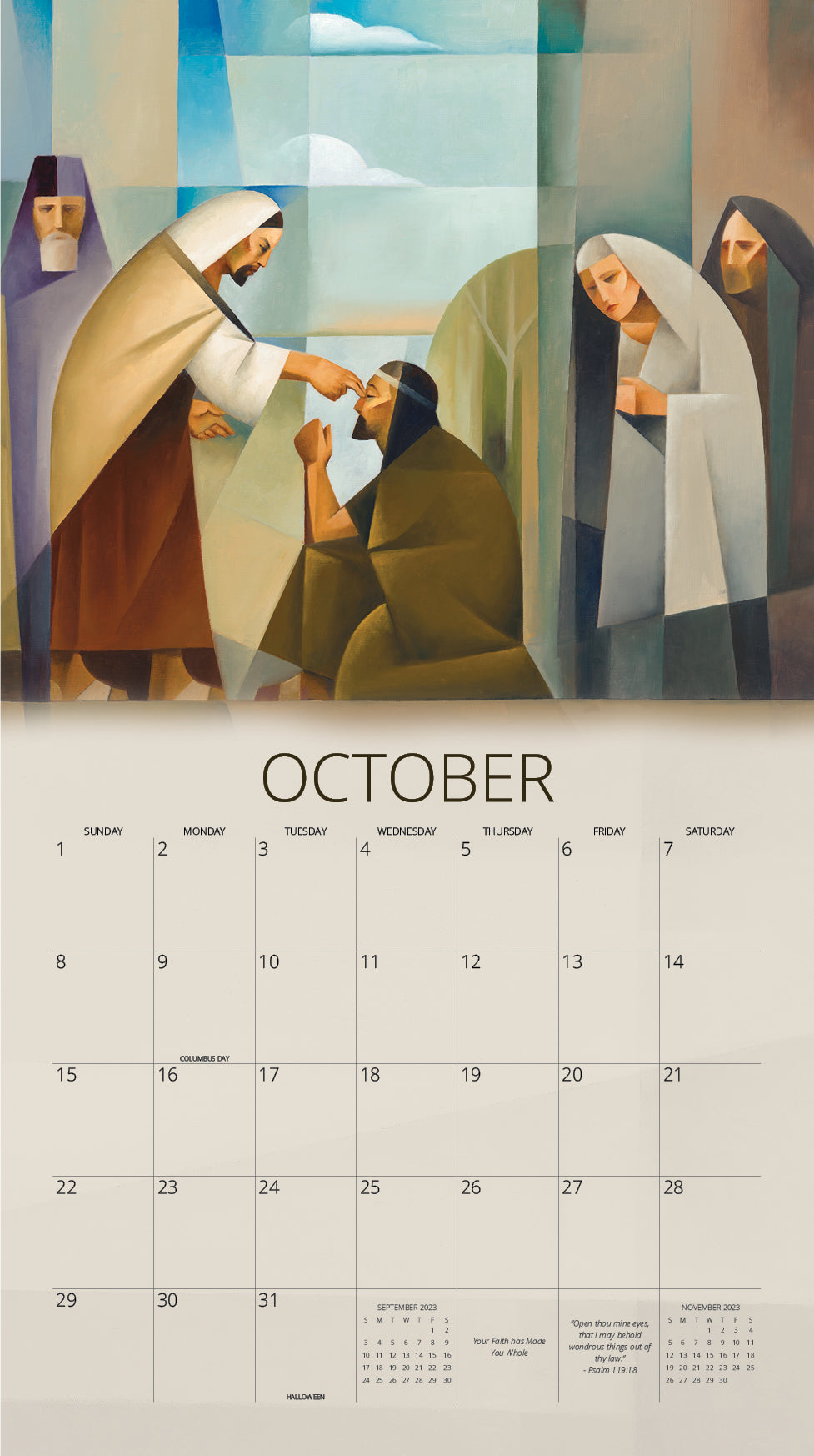 2023 Jorge Cocco Calendar - Life of Christ