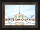 Ogden Temple - Snowy Mountains by Kyle Woodbury