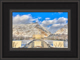 Provo Temple - In Winter by Kyle Woodbury