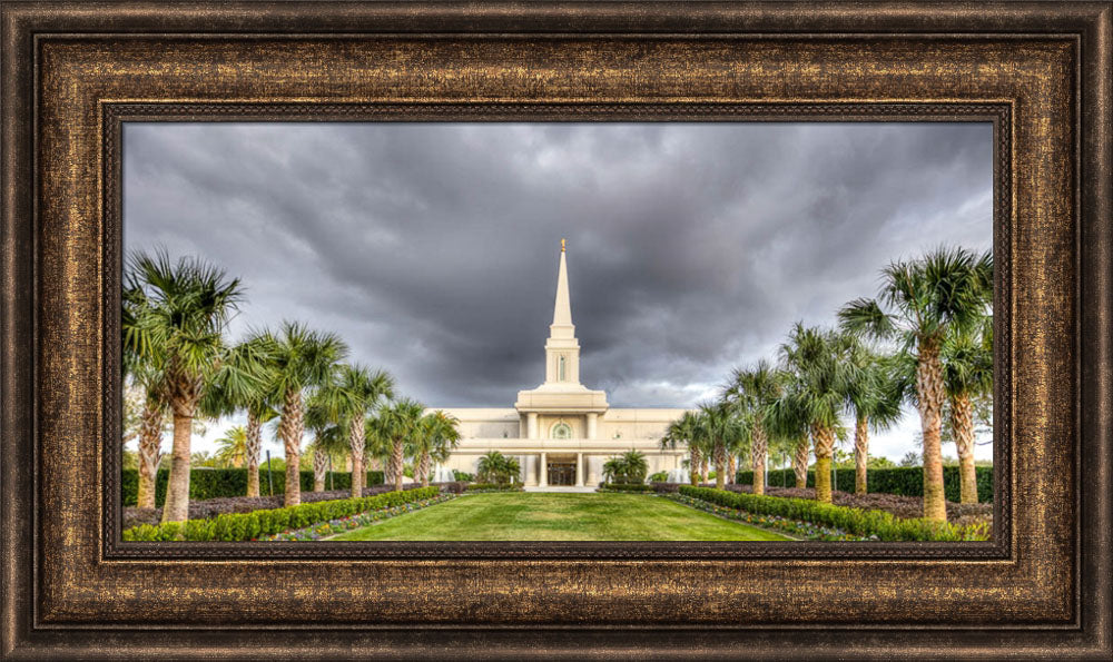 Orlando Temple - During Rainstorm by Kyle Woodbury