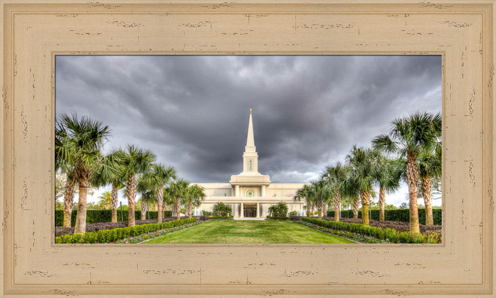 Orlando Temple - During Rainstorm by Kyle Woodbury