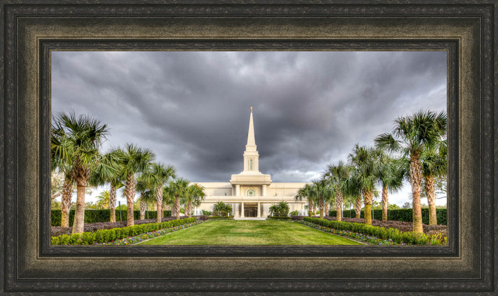 Orlando Temple - During Rainstorm by Kyle Woodbury