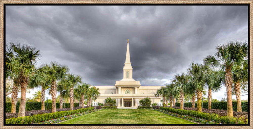 Orlando Temple - During Rainstorm by Kyle Woodbury