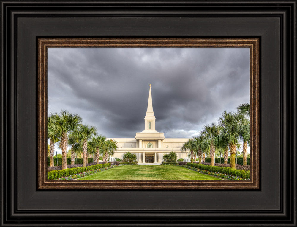 Orlando Temple - During Rainstorm by Kyle Woodbury