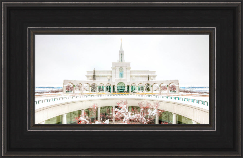 Bountiful Temple - Atrium View by Kyle Woodbury