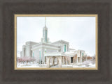 Mount Timpanogos Temple - Angled Whiteout by Kyle Woodbury