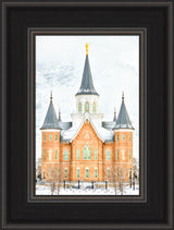 Provo City Center Temple - In January by Kyle Woodbury