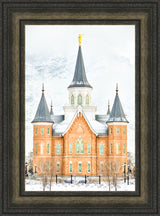 Provo City Center Temple - In January by Kyle Woodbury