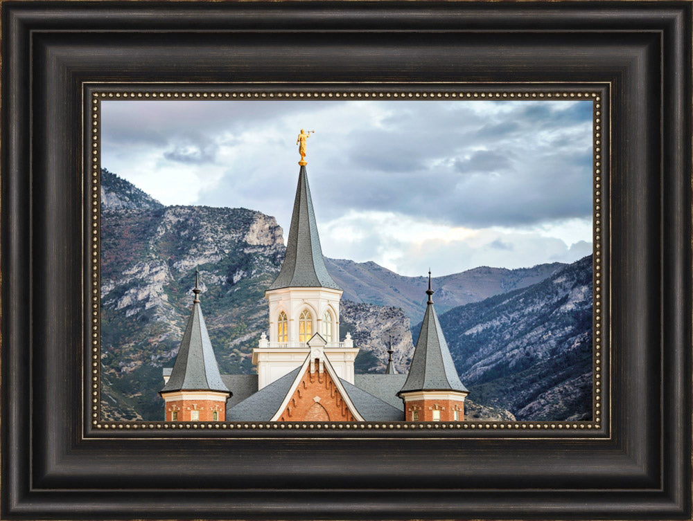 Provo City Center Temple - Wasatch Mountain View by Kyle Woodbury