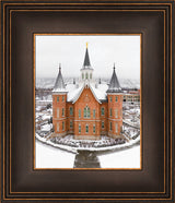 Provo City Center Temple - City From Above by Kyle Woodbury