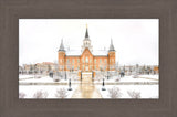 Provo City Center Temple - Snowstorm by Kyle Woodbury