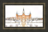 Provo City Center Temple - Snowstorm by Kyle Woodbury