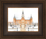 Provo City Center Temple - Snowstorm by Kyle Woodbury