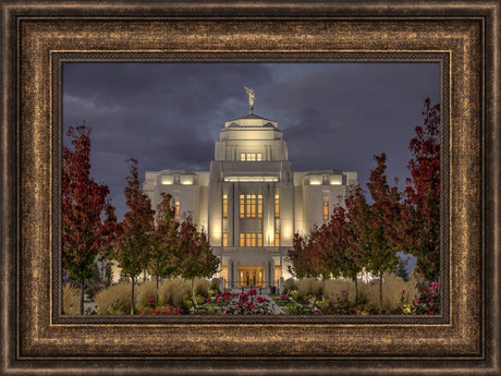 Meridian Temple - Night Lights by Kyle Woodbury