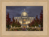 Meridian Temple - Night Lights by Kyle Woodbury