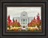 Meridian Temple - Fall Colors by Kyle Woodbury